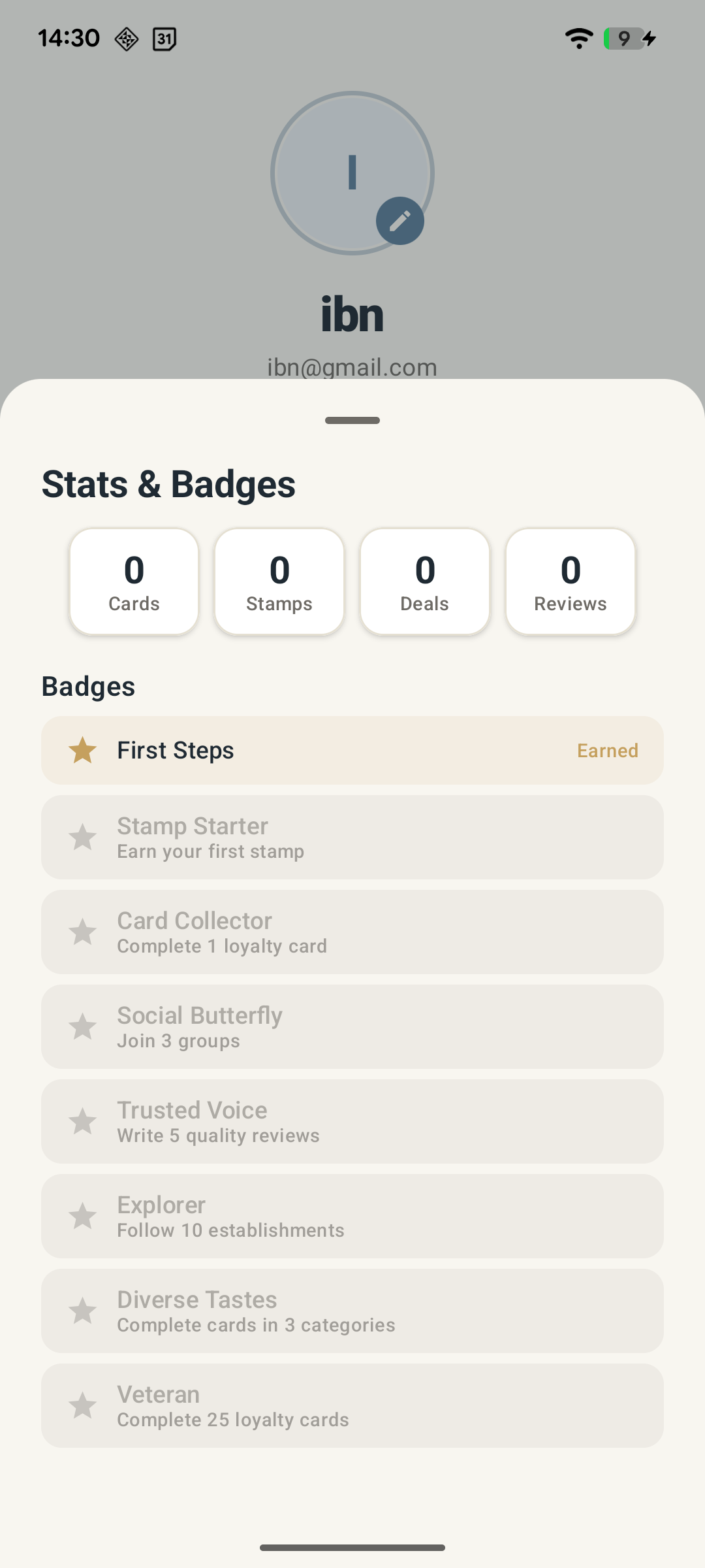 Profil & récompenses — Suivez vos cartes, gardez vos avantages.